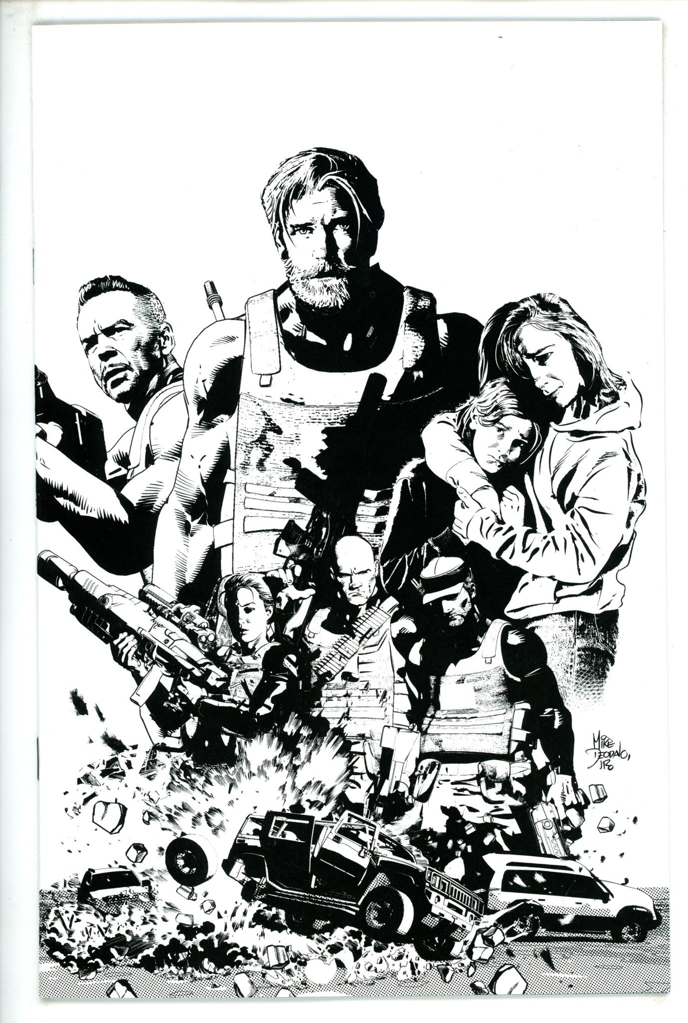 Sins Of The Salton Sea 1 Deodato B&W Incentive Variant NM (2023)