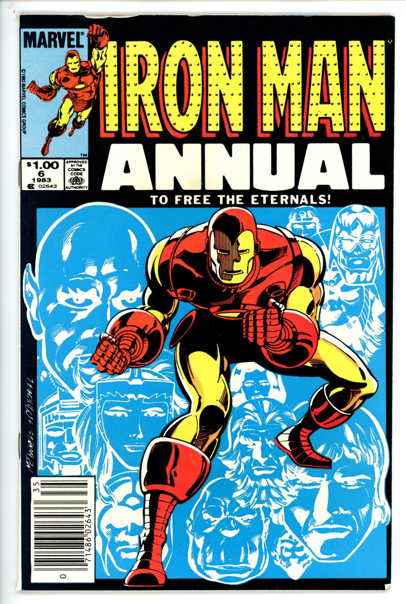 Iron Man Annual Vol 1 6 Newsstand