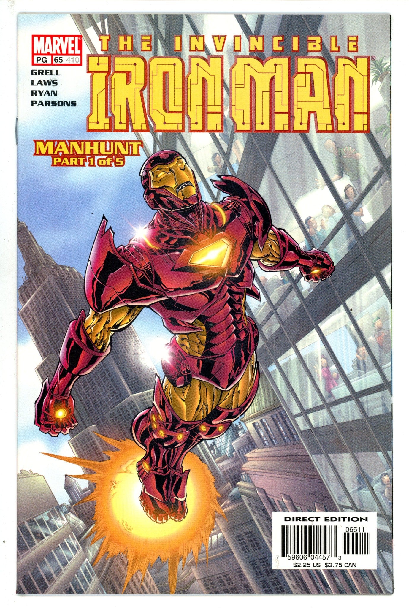 Iron Man Vol 3 65 (410) (2003)