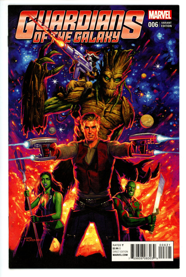 Guardians of the Galaxy Vol 4 6 Hildebrandt Variant