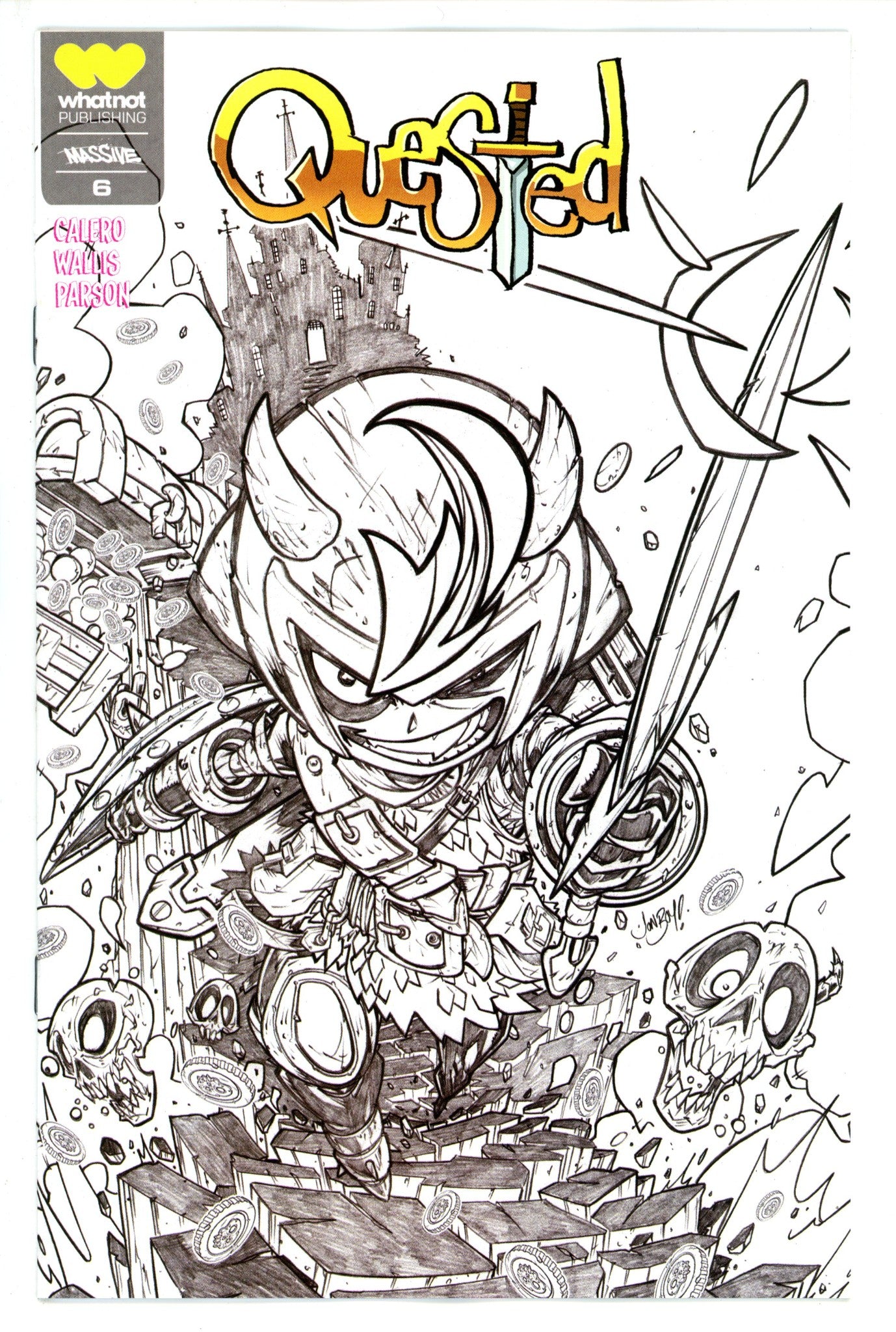 Quested 6 Meyers Sketch Variant NM (2023)