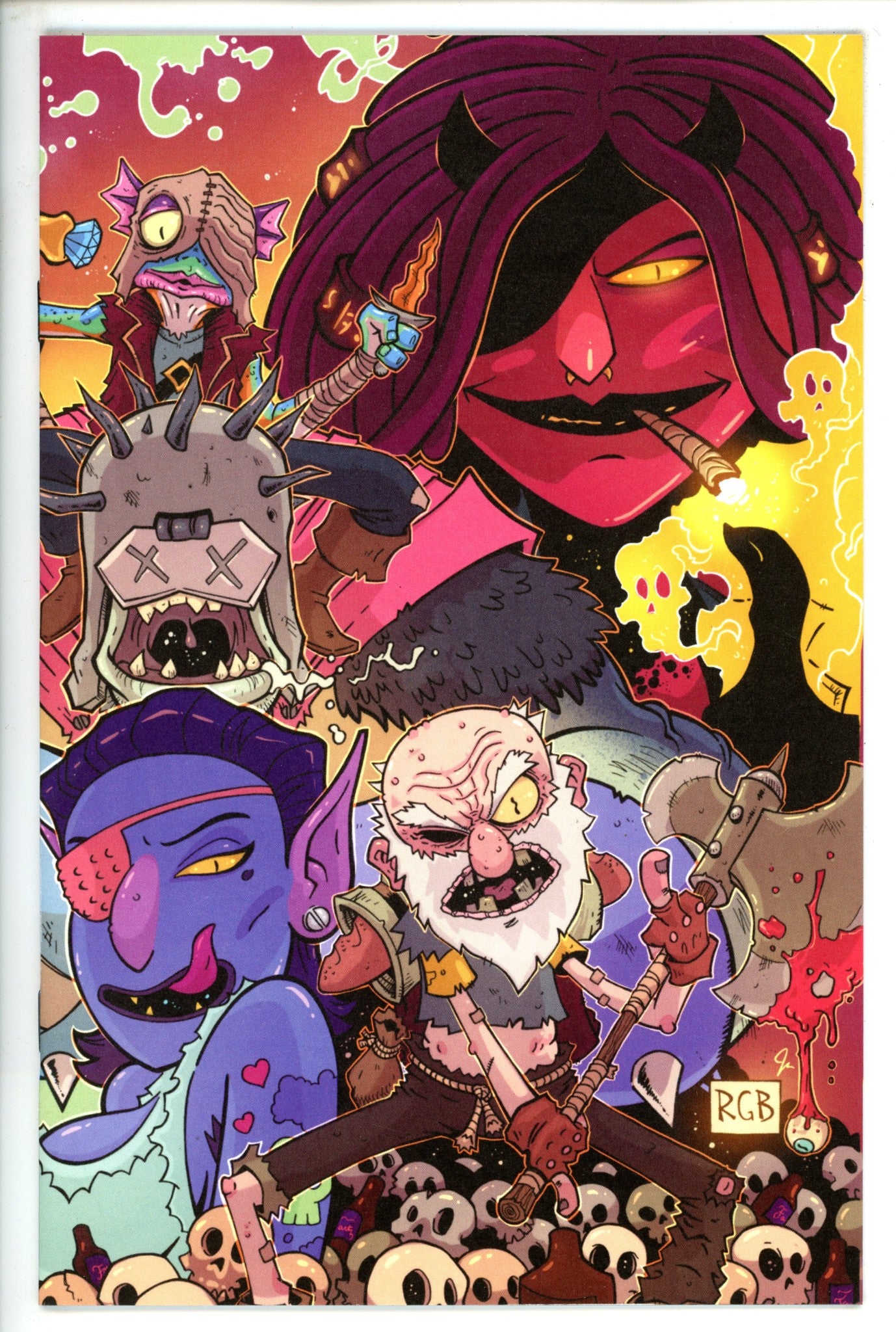 Murder Hobo: Chaotic Neutral 1 Browne 61 / 250 Virgin Variant NM+ (2021)