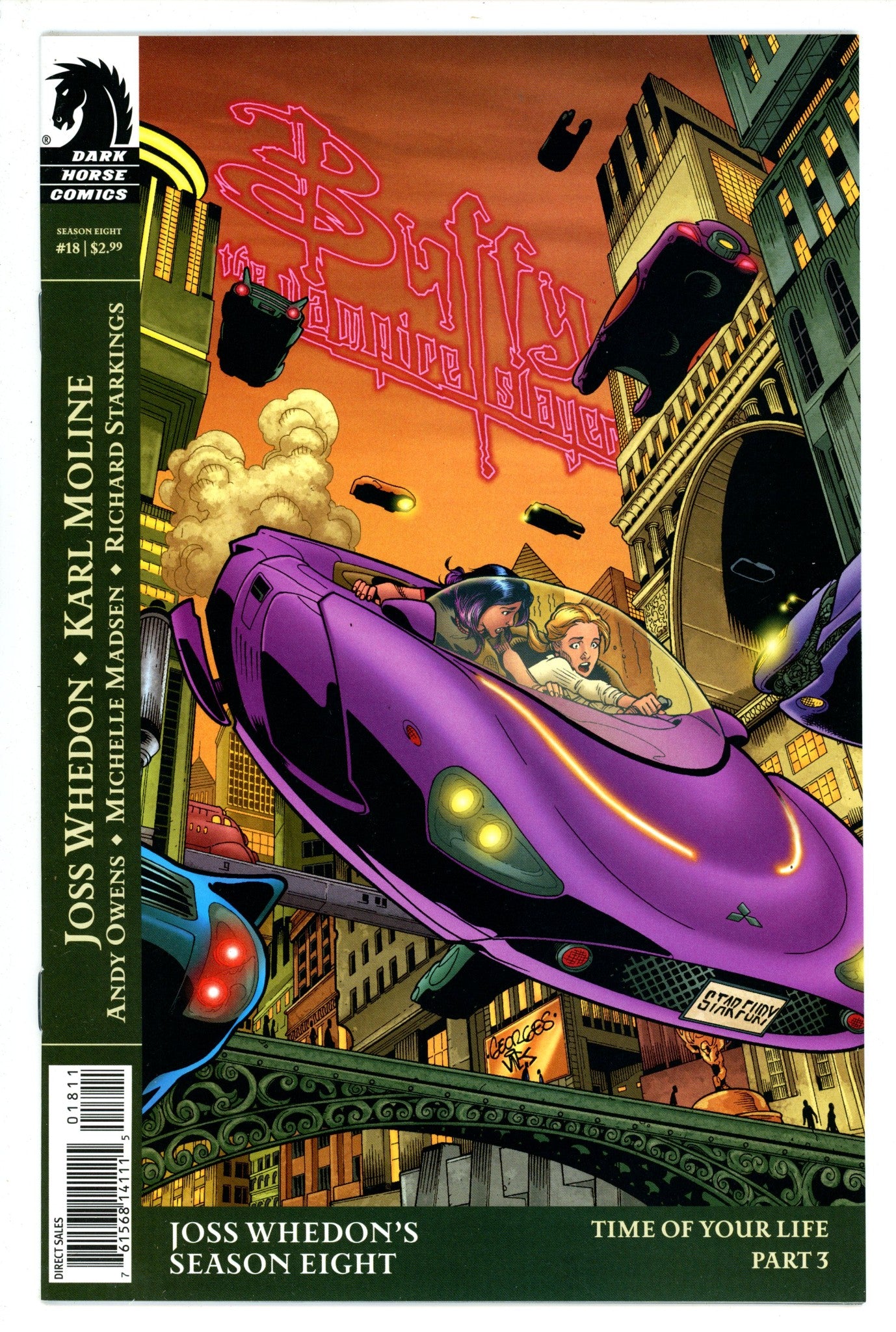 Buffy the Vampire Slayer Season Eight 18 Jeanty Variant (2008)