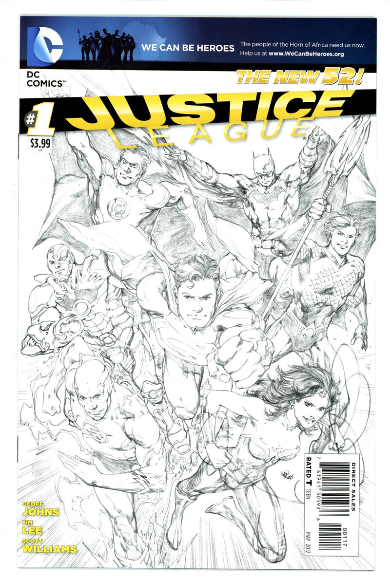 Justice League Vol 1 1 7th Print VF/NM