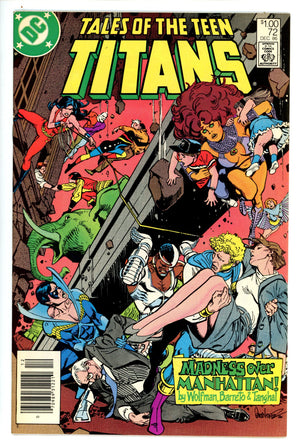 Tales of the Teen Titans 72 Canadian VF-