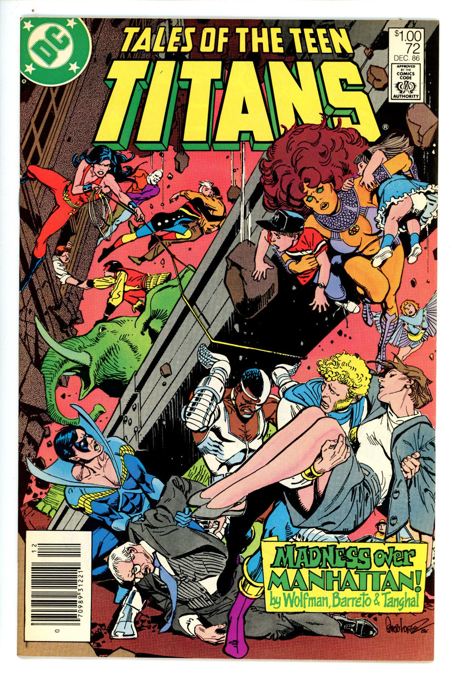 Tales of the Teen Titans 72 Canadian VF-