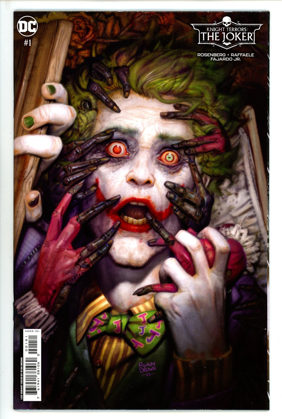 Knight Terrors Joker 1 Brown Incentive Variant NM (2023)