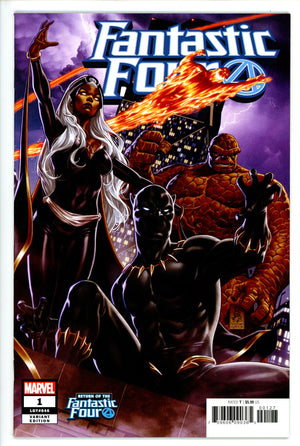 Fantastic Four Vol 6 1 Brooks Variant