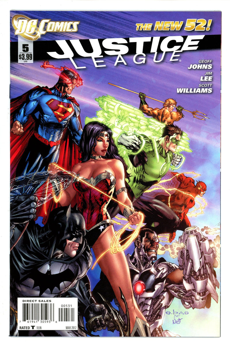 Justice League Vol 1 5 VF+