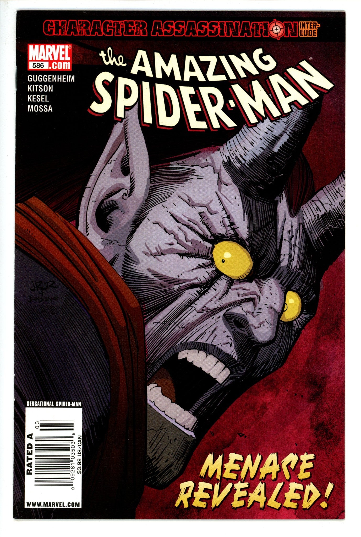 The Amazing Spider-Man Vol 2 586 Newsstand F/VF