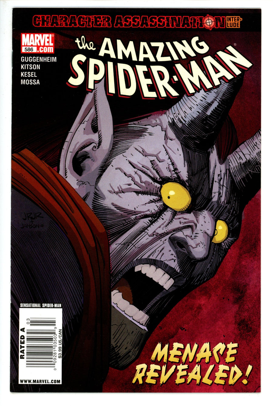 The Amazing Spider-Man Vol 2 586 Newsstand F/VF
