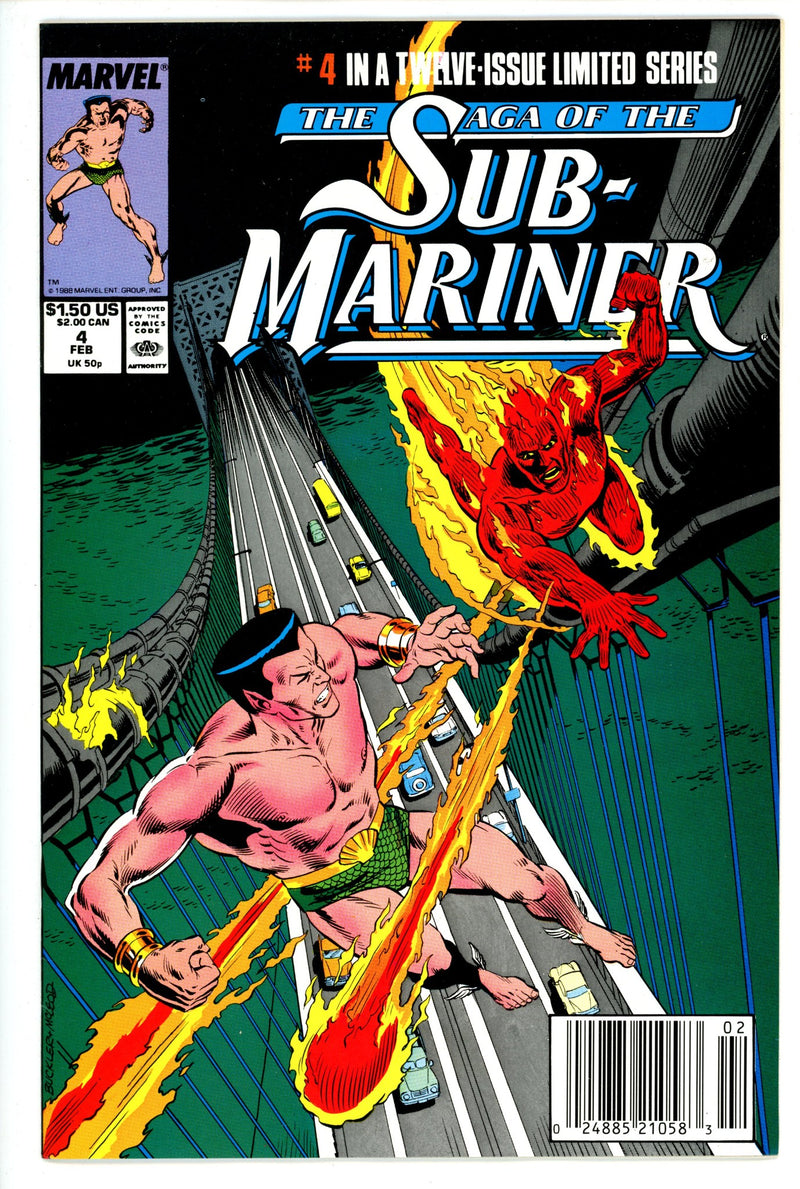 Saga of the Sub-Mariner 4 Newsstand