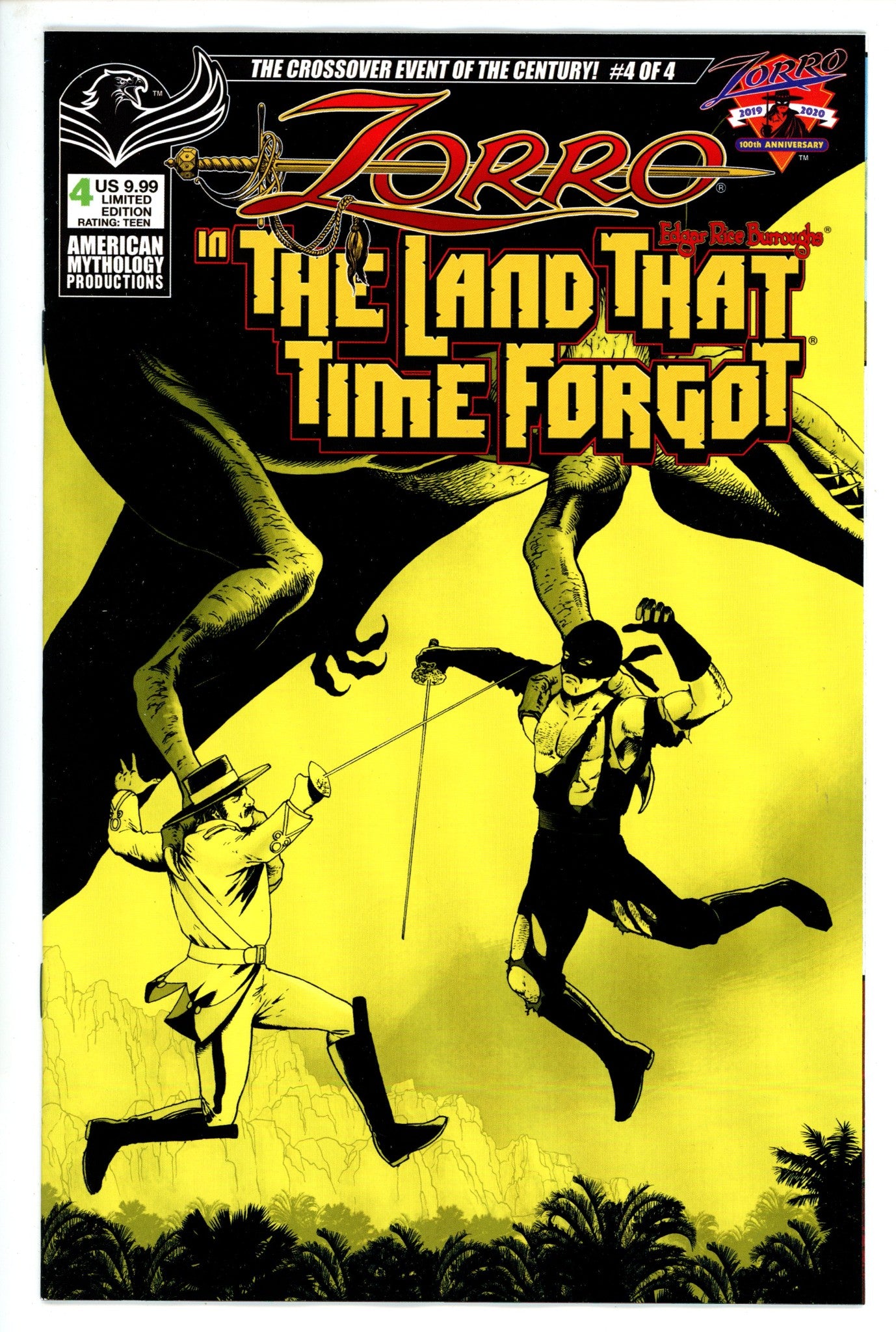 Zorro In Land That Time Forgot 4 Variant (2021)