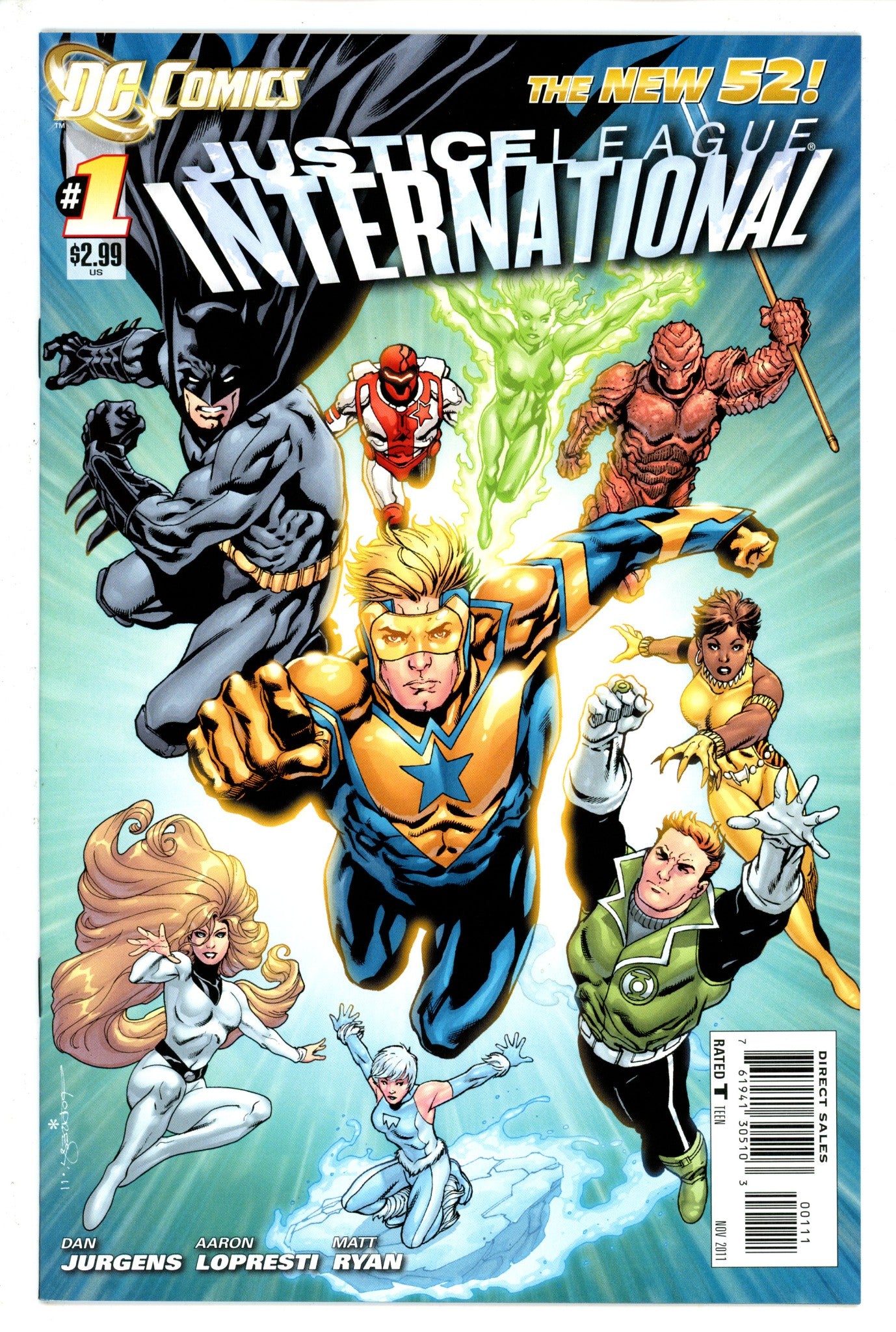 Justice League International 1