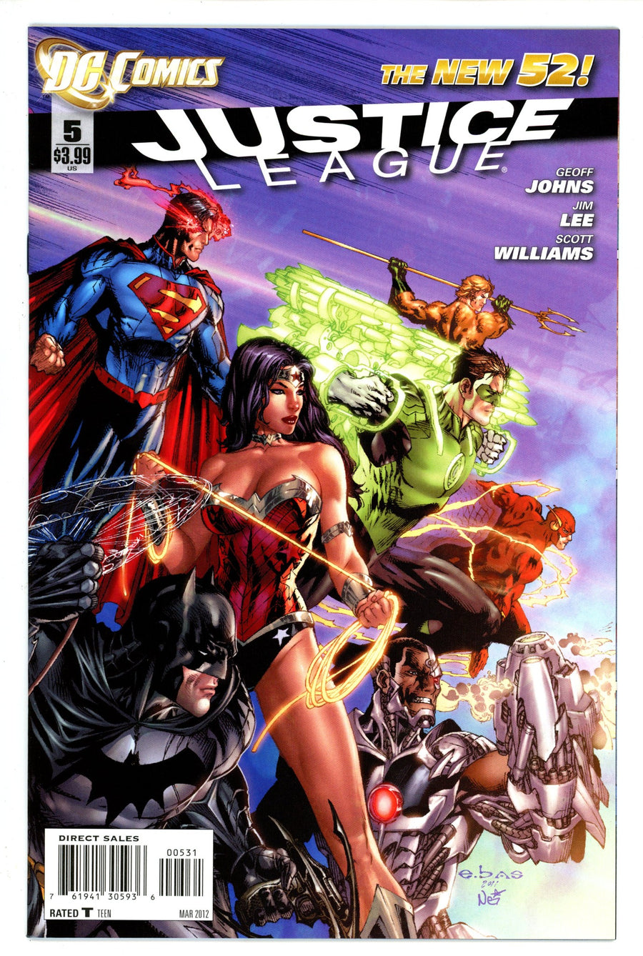 Justice League Vol 1 5 NM-