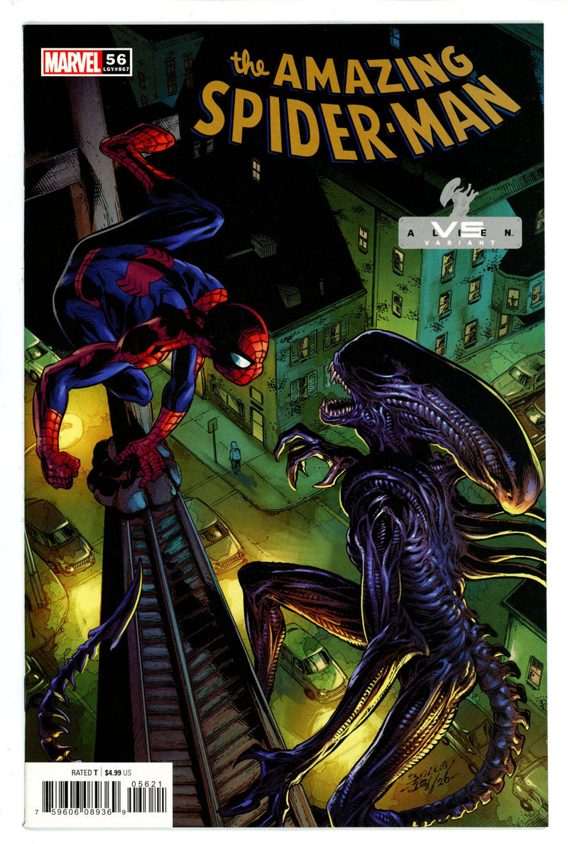 Amazing Spider-Man Vol 5 56 Bagley Variant NM