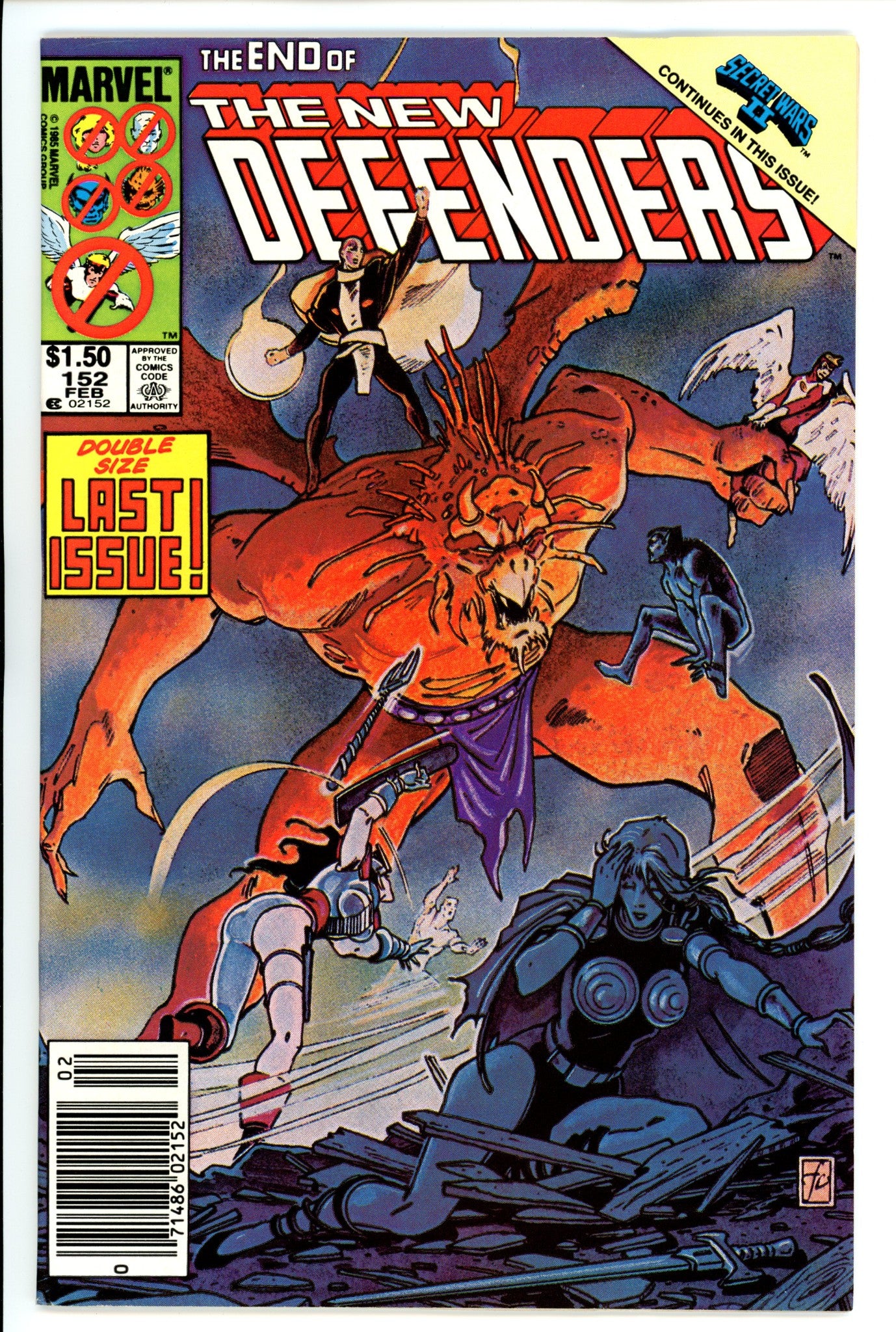 The Defenders Vol 1 152 Canadian VF