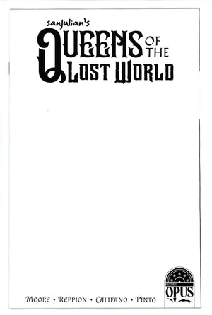 Sanjulian Queens of the Lost World 1 Blank Incentive Variant NM- (2023)