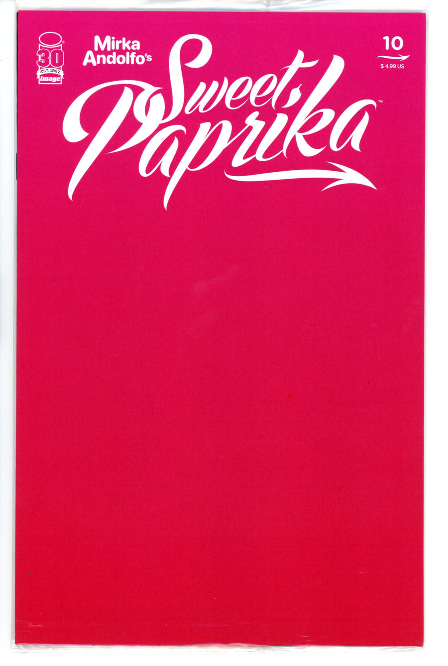 Mirka Andolfo Sweet Paprika 10 Andolfo Variant (2022)