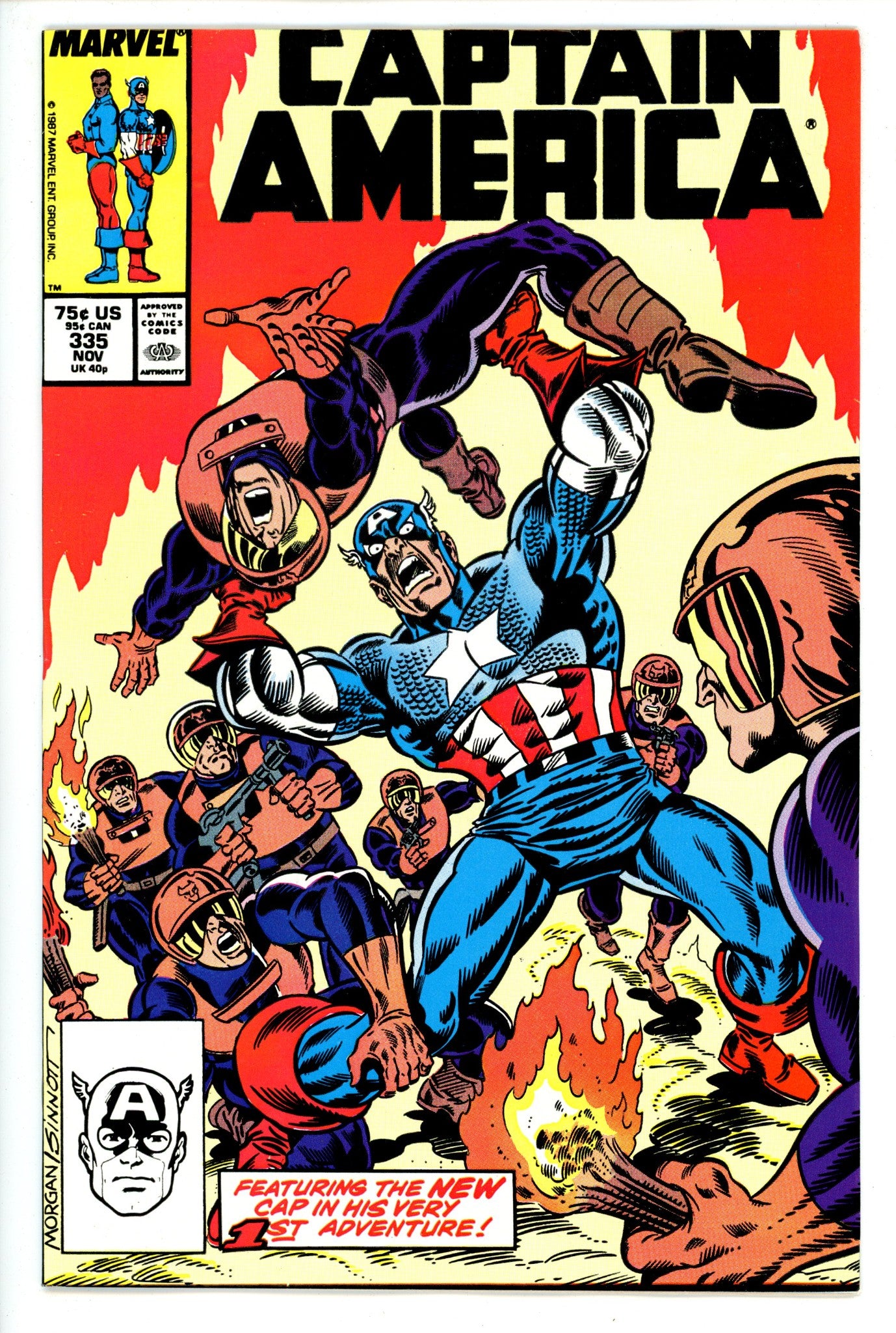 Captain America Vol 1 335
