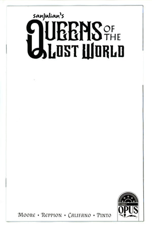 Sanjulian Queens of the Lost World 1 Blank Incentive Variant NM (2023)