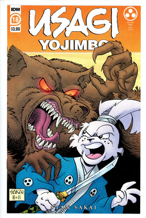 Usagi Yojimbo Vol 4 18 (2021)
