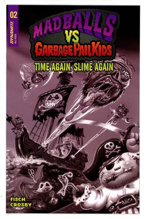 Madballs Vs Garbage Pail Kids Slime Again 2 Simko B&W Incentive Variant (2023)