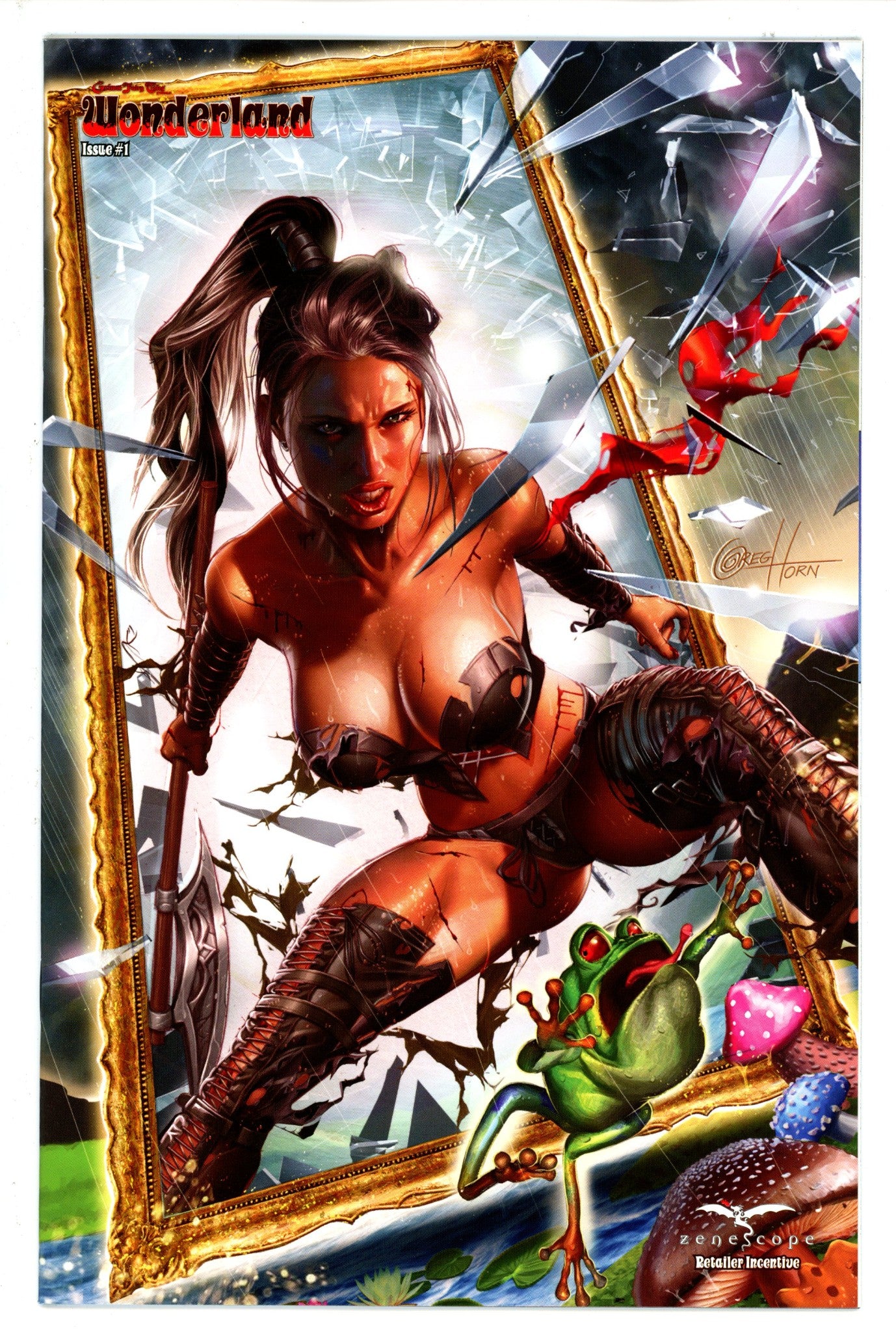 Grimm Fairy Tales Presents: Wonderland 1 Horn Variant VF+
