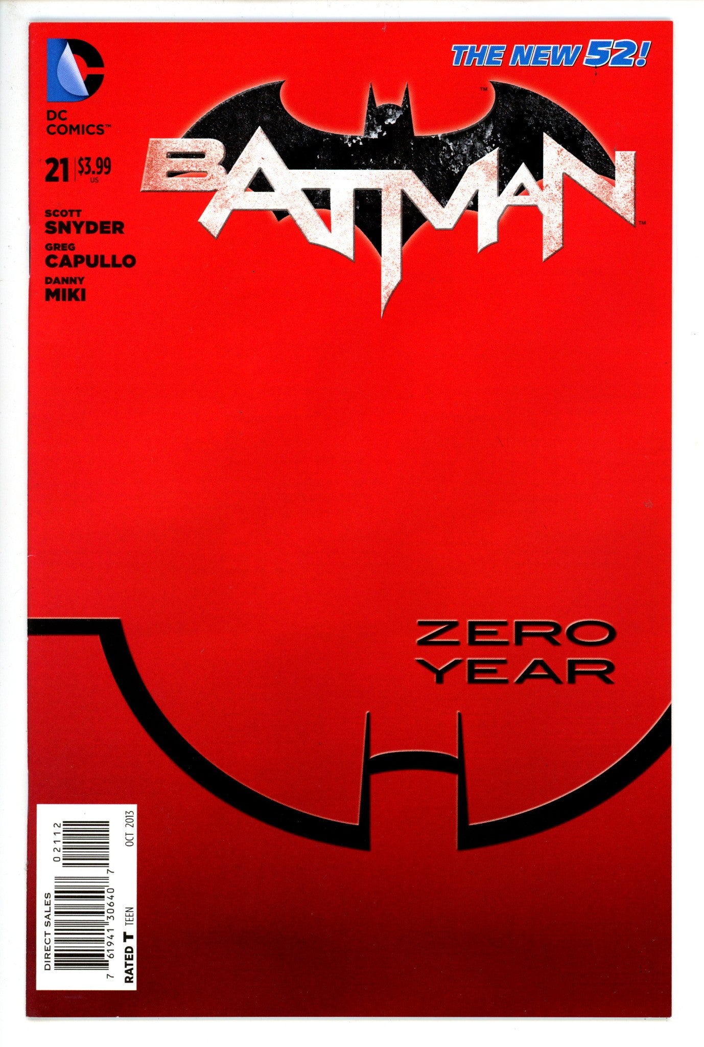 Batman Vol 2 21 2nd Print VF/NM