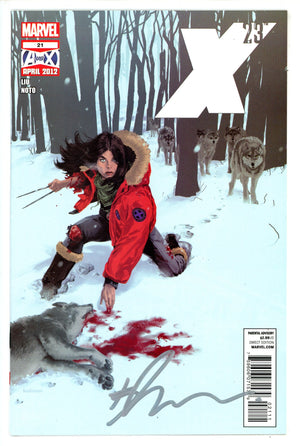 X-23 21 Signed Andrasofsky VF/NM