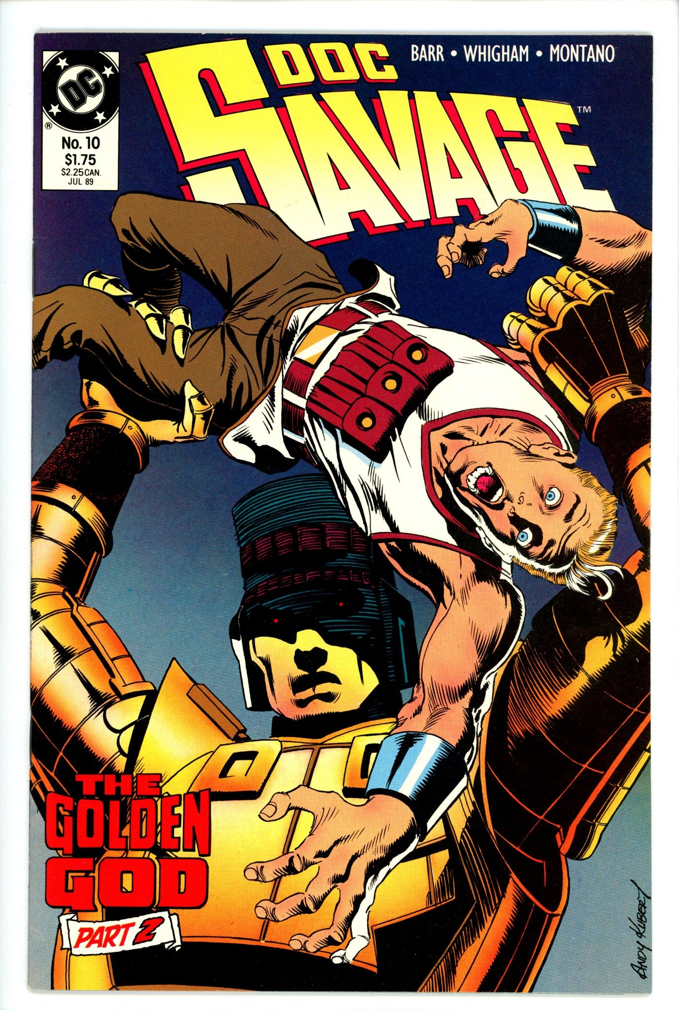Doc Savage Vol 2 10-DC-CaptCan Comics Inc