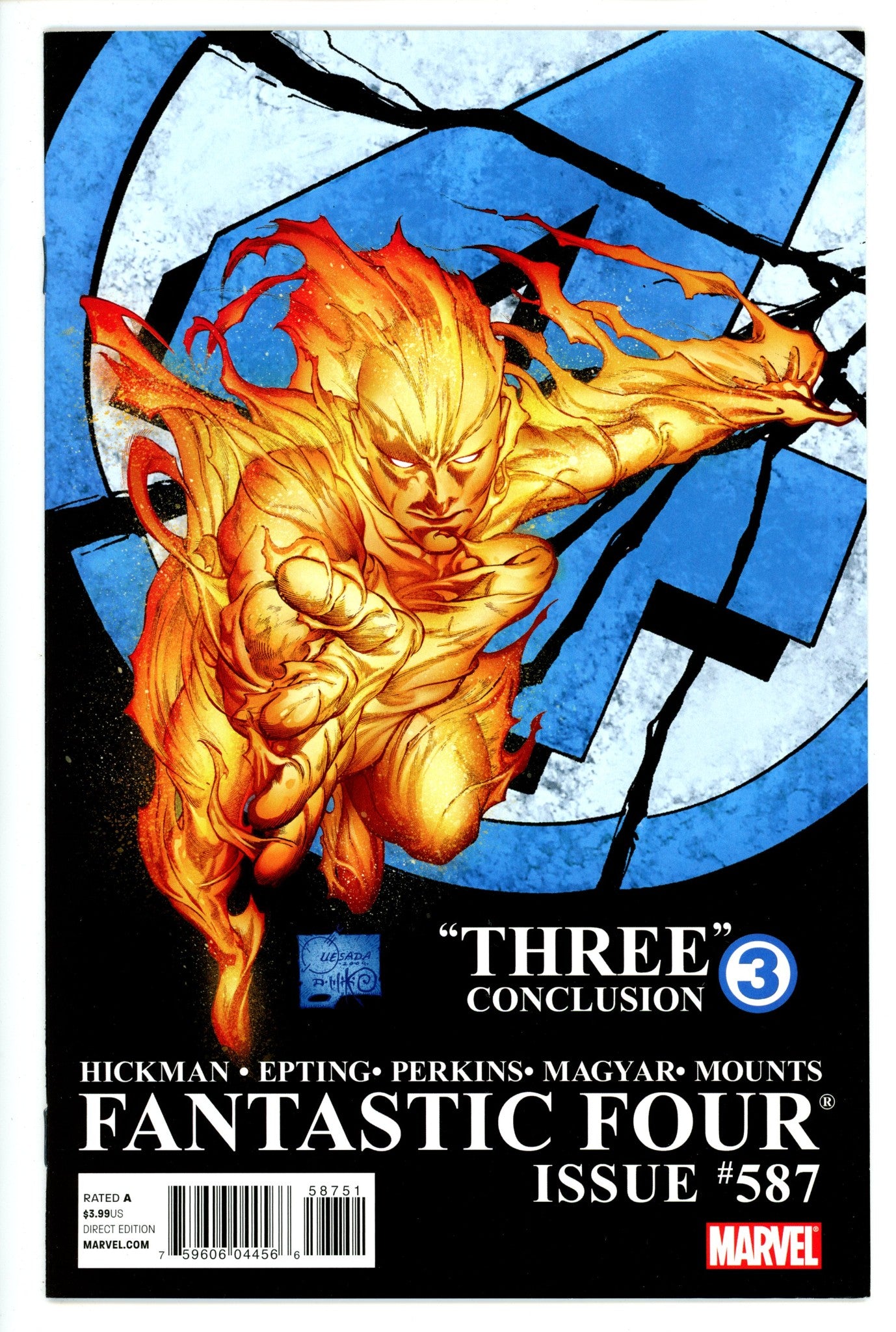Fantastic Four Vol 3 587 2nd Print