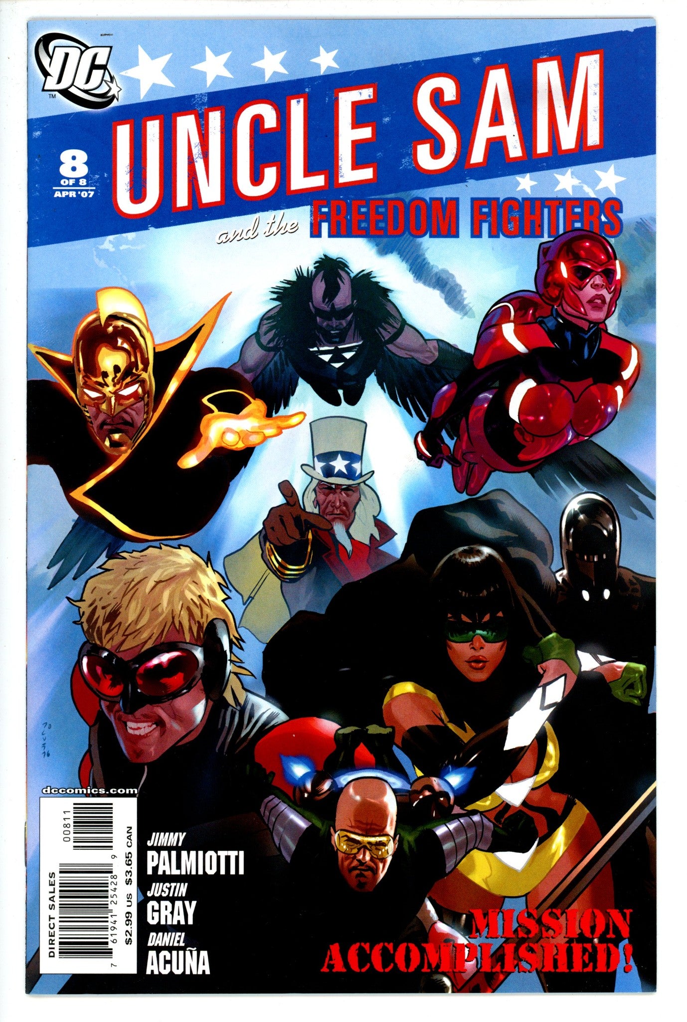 Uncle Sam and the Freedom Fighters 8