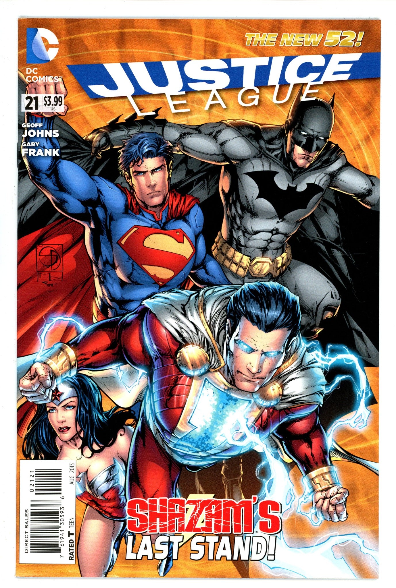 Justice League Vol 1 21 NM-
