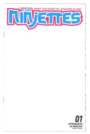 Ninjettes 1 Blank Variant (2022)