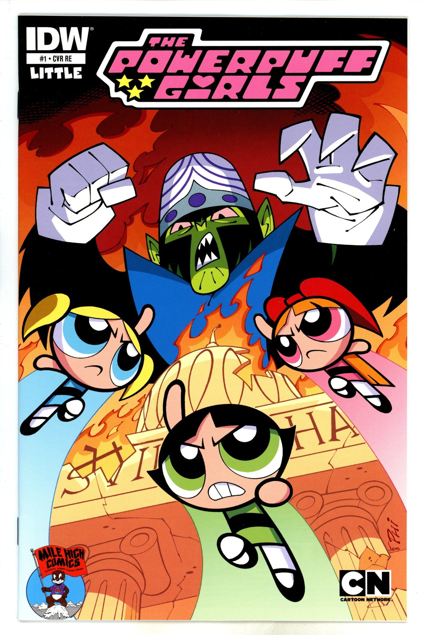 Powerpuff Girls Vol 1 1 Moy Variant NM-
