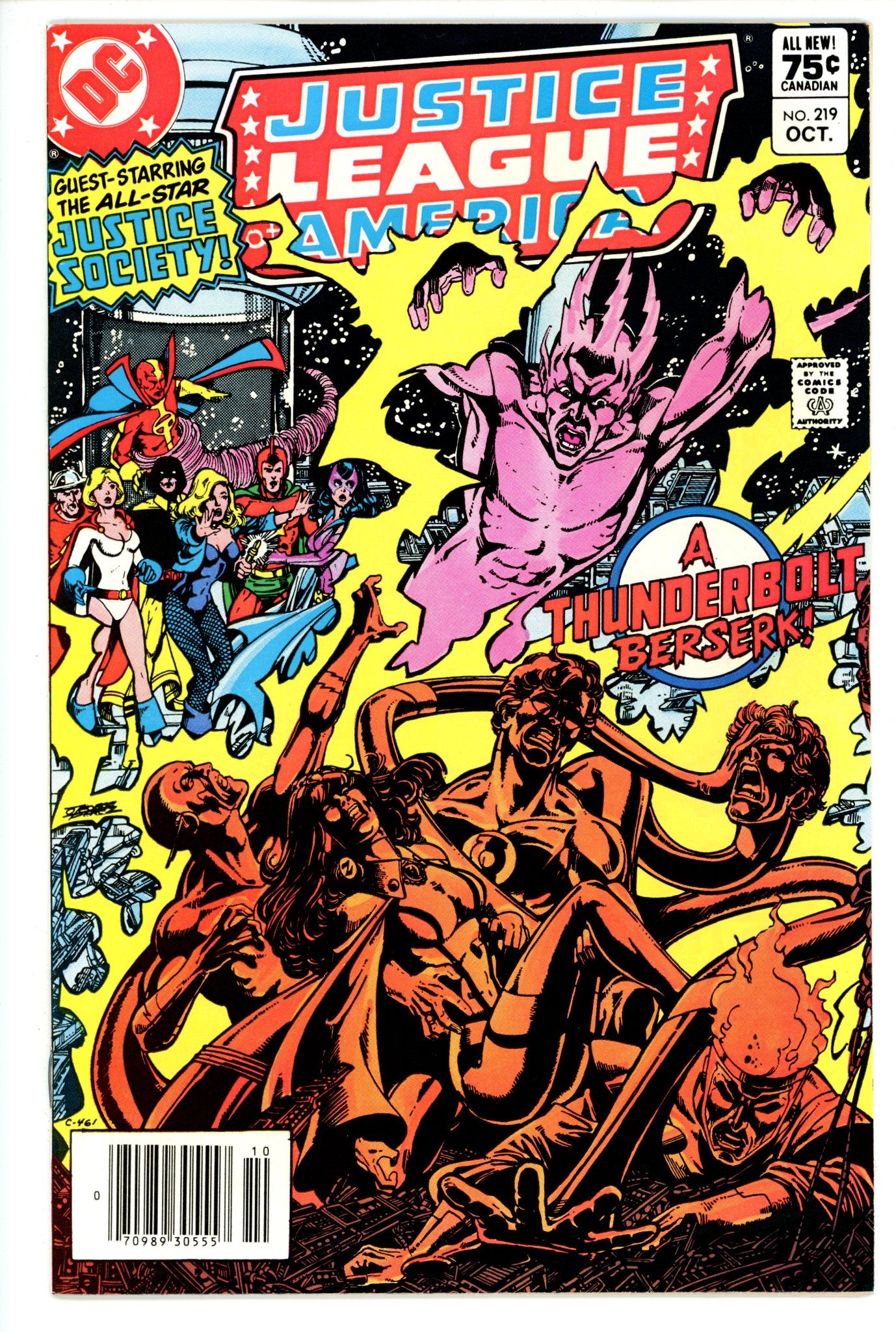 Justice League of America Vol 1 219 Canadian VF/NM