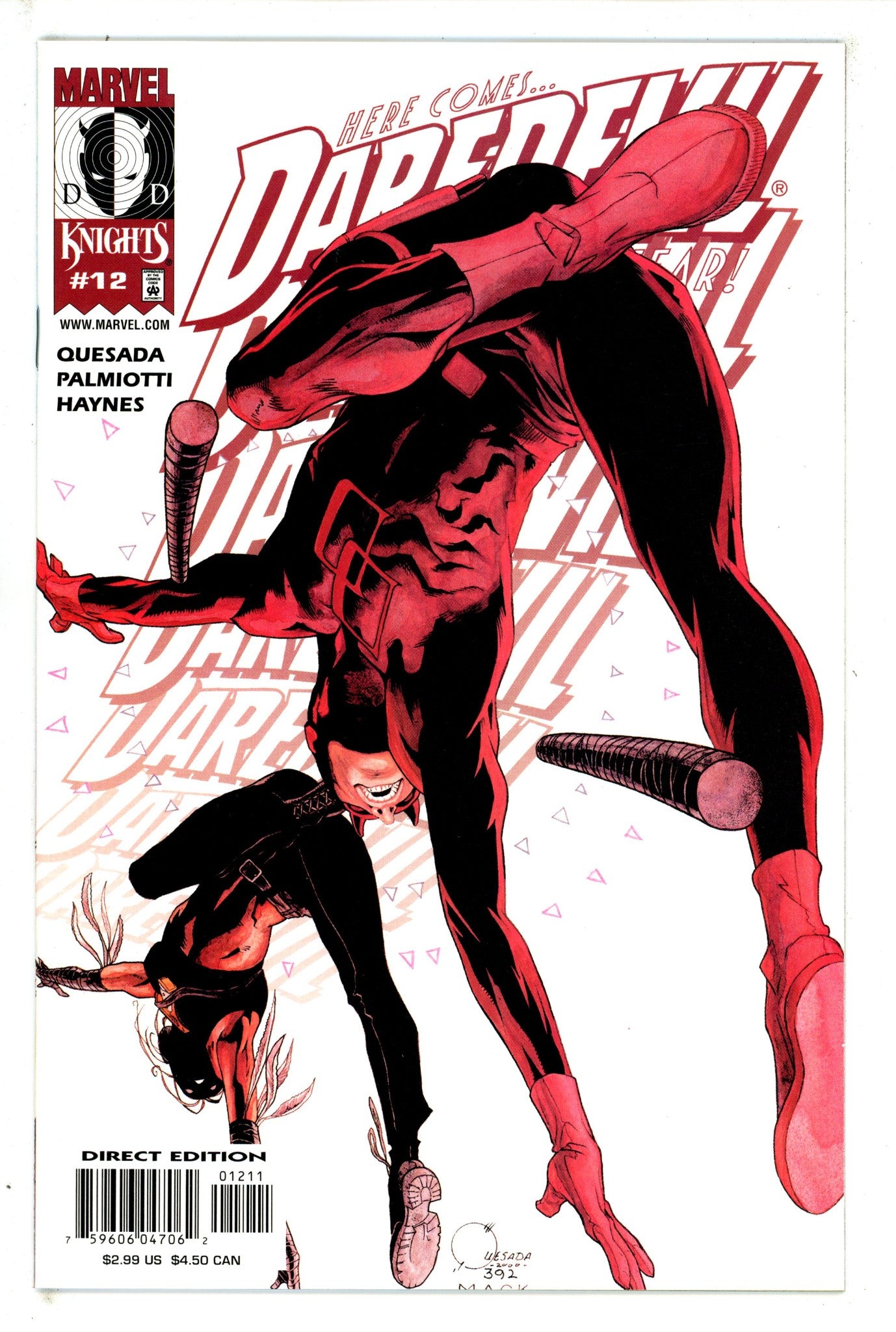 Daredevil Vol 2 12 NM (2000)