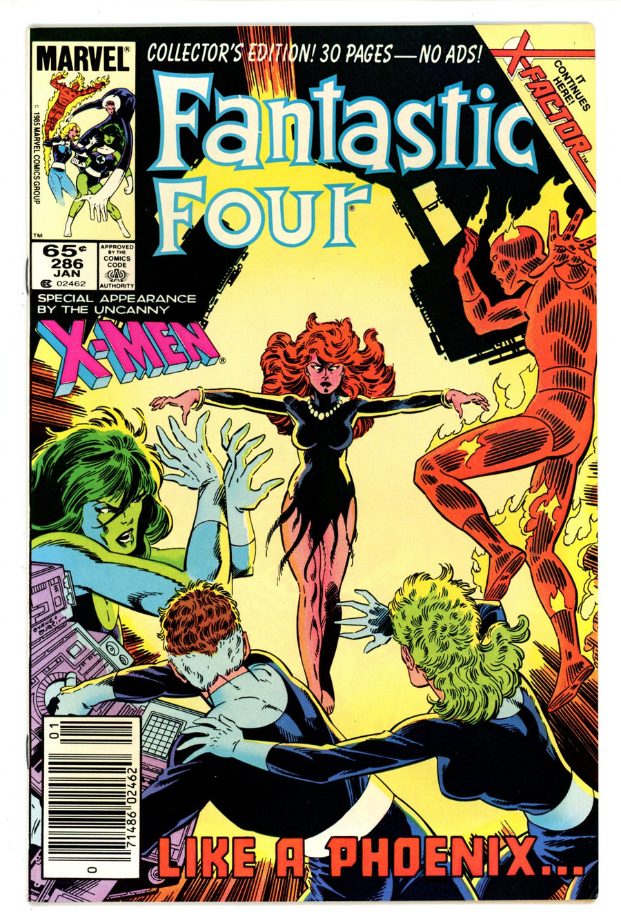 Fantastic Four Vol 1 286 Newsstand VF+