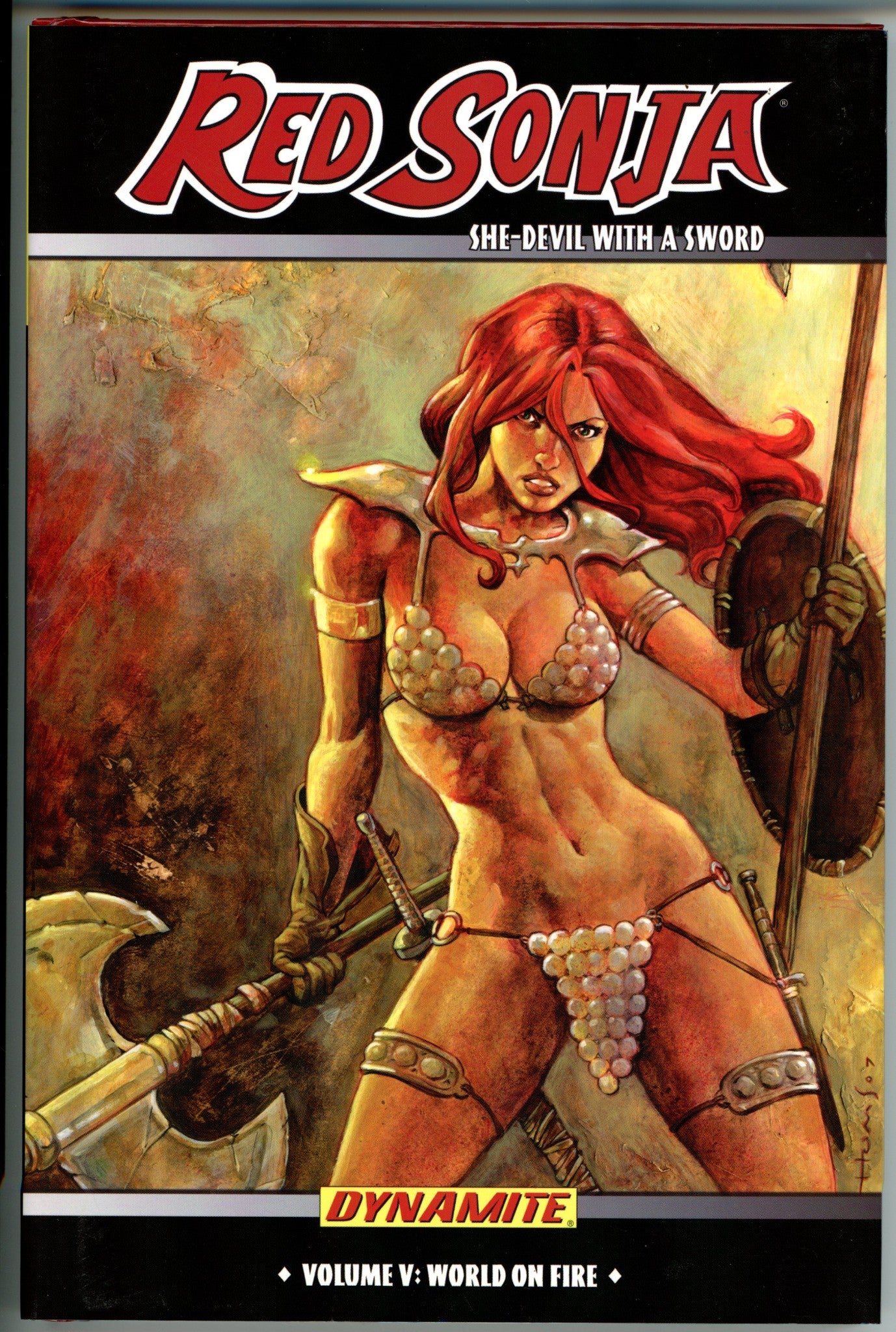 Red Sonja Vol 5 World on Fire TPB
