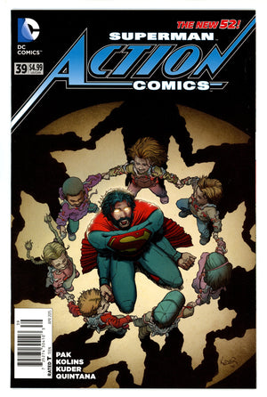 Action Comics Vol 2 39 Newsstand NM