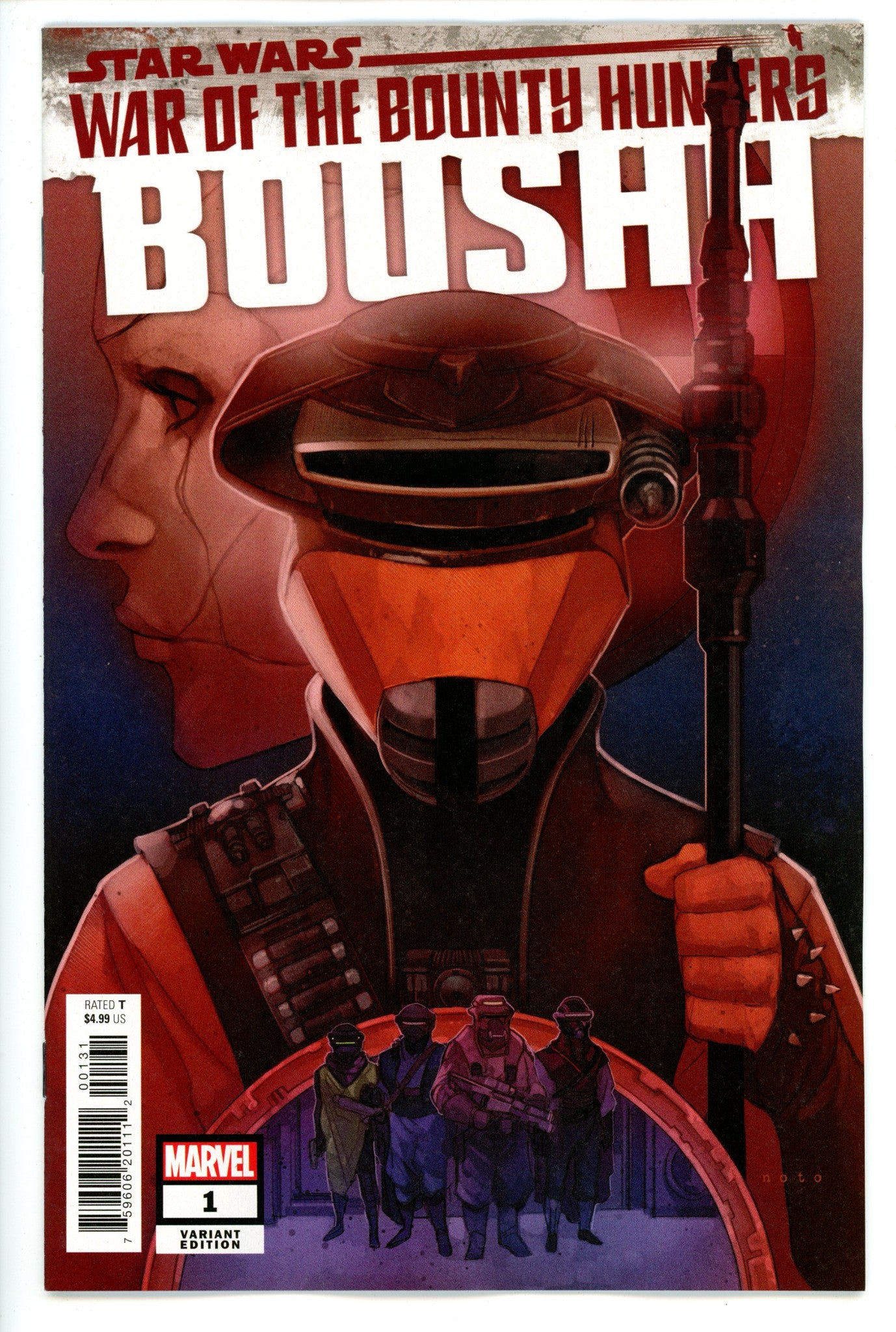 Star Wars War of the Bounty Hunters Boushh 1 Noto Variant (2021)