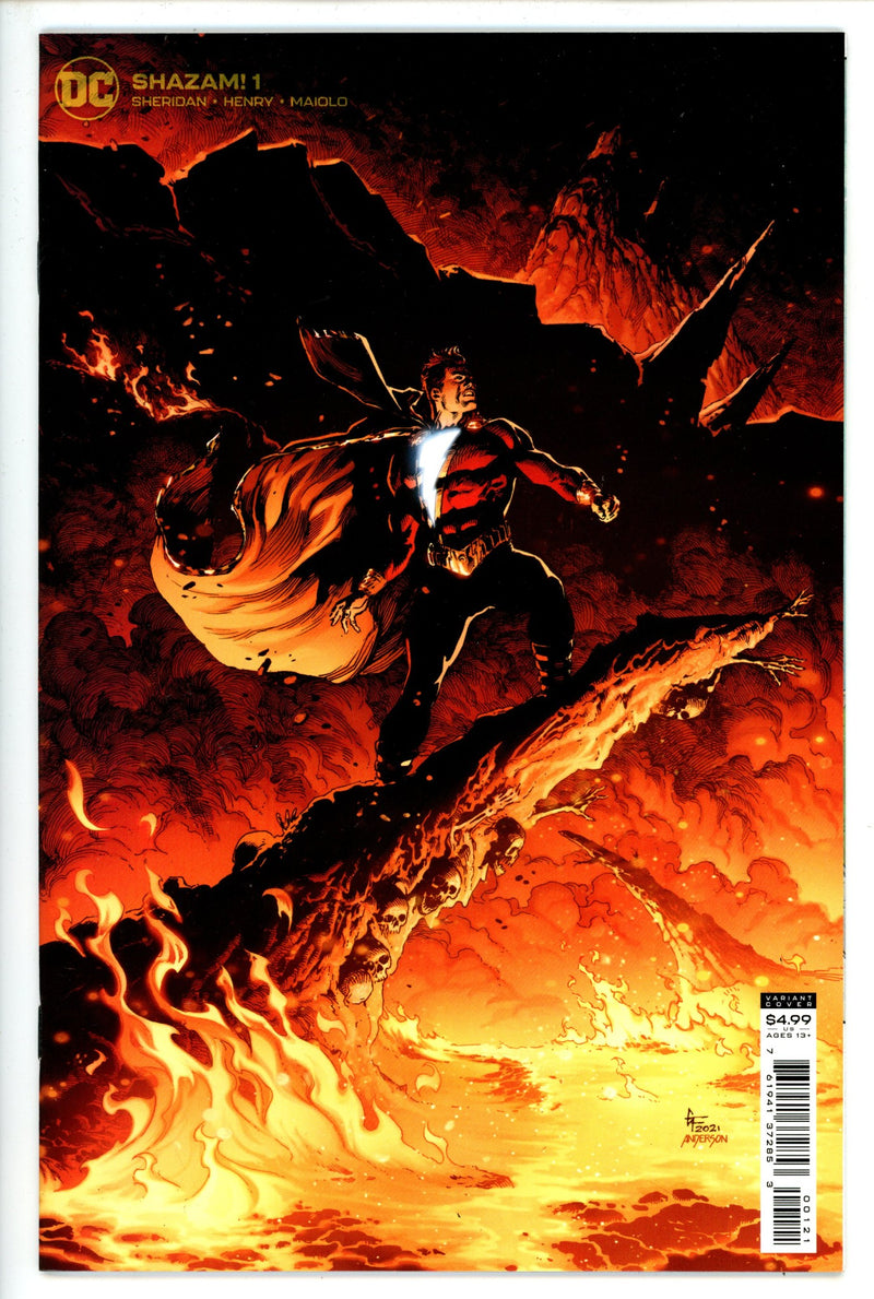 Shazam! Vol 3 1 Frank Variant