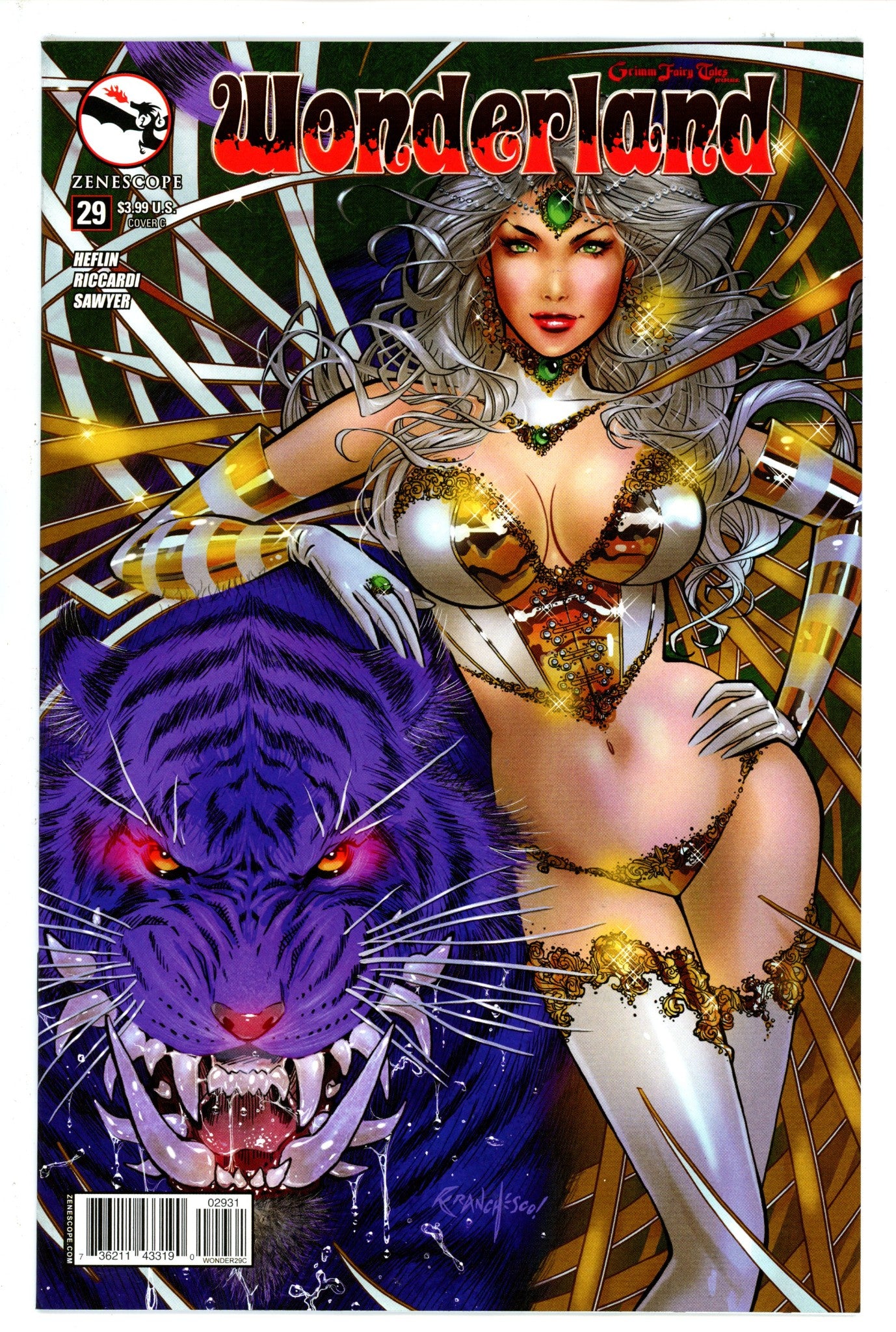 Grimm Fairy Tales Presents: Wonderland 29 Franchesco Variant NM-