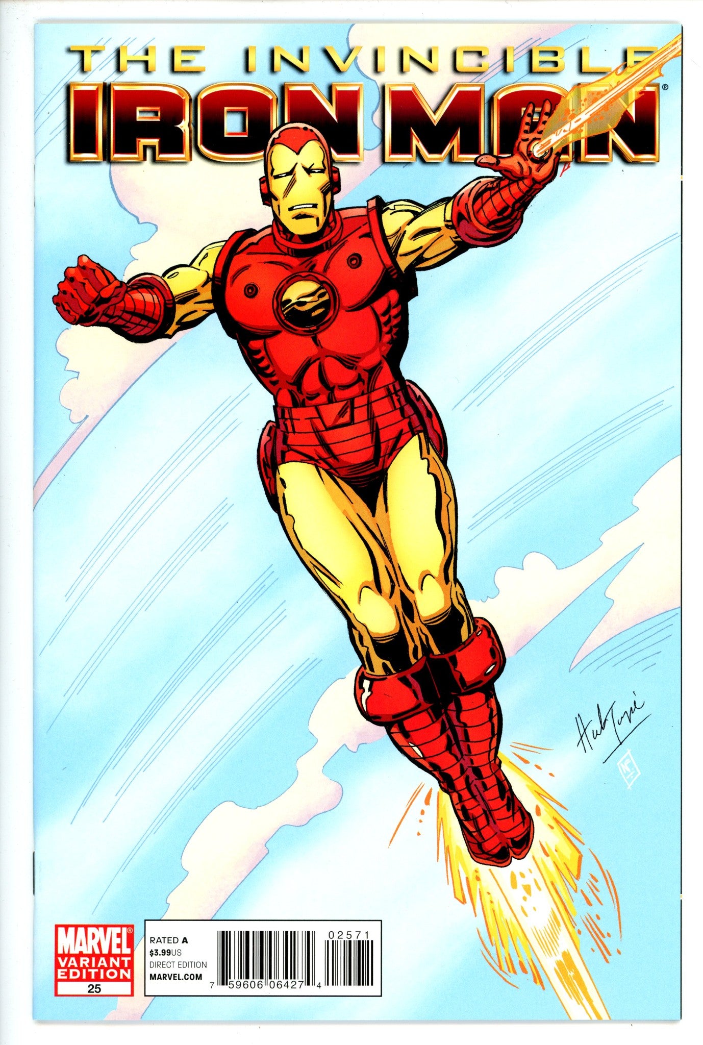 Invincible Iron Man Vol 1 25 Variant NM-