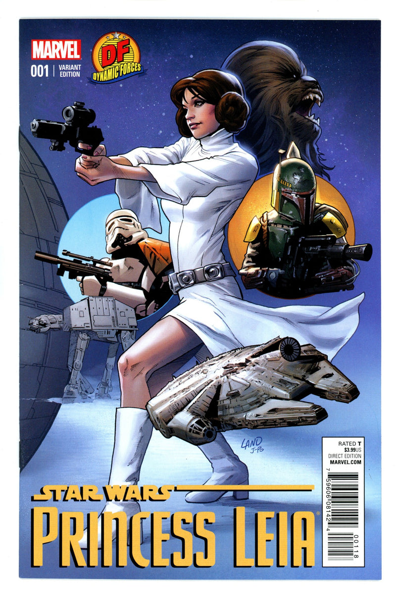 Princess Leia 1 Land Variant NM-