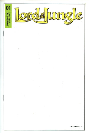 Lord of the Jungle 1 Blank Variant (2022)