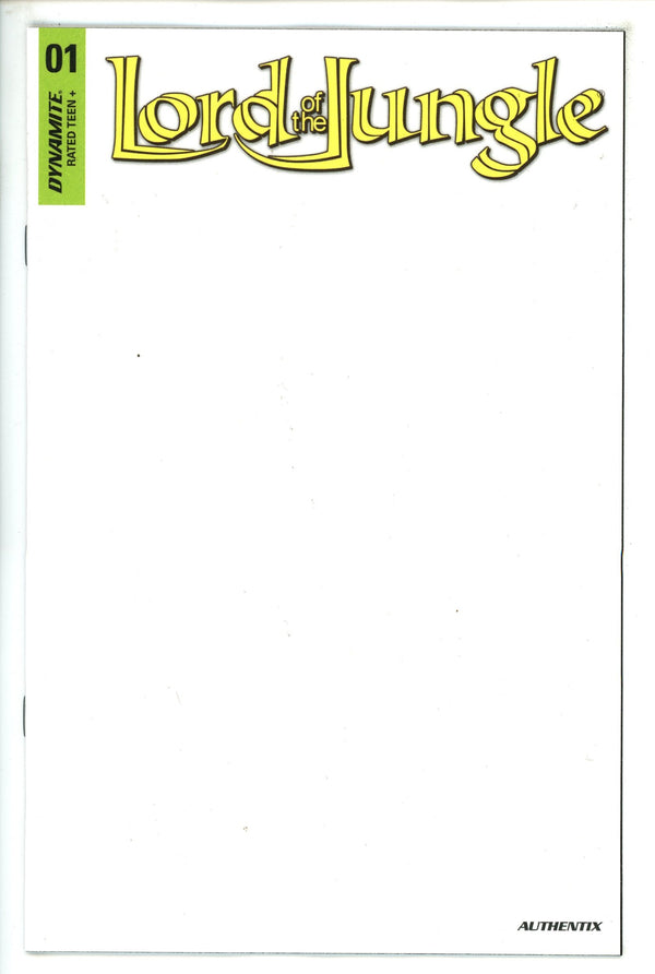 Lord of the Jungle 1 Blank Variant (2022)