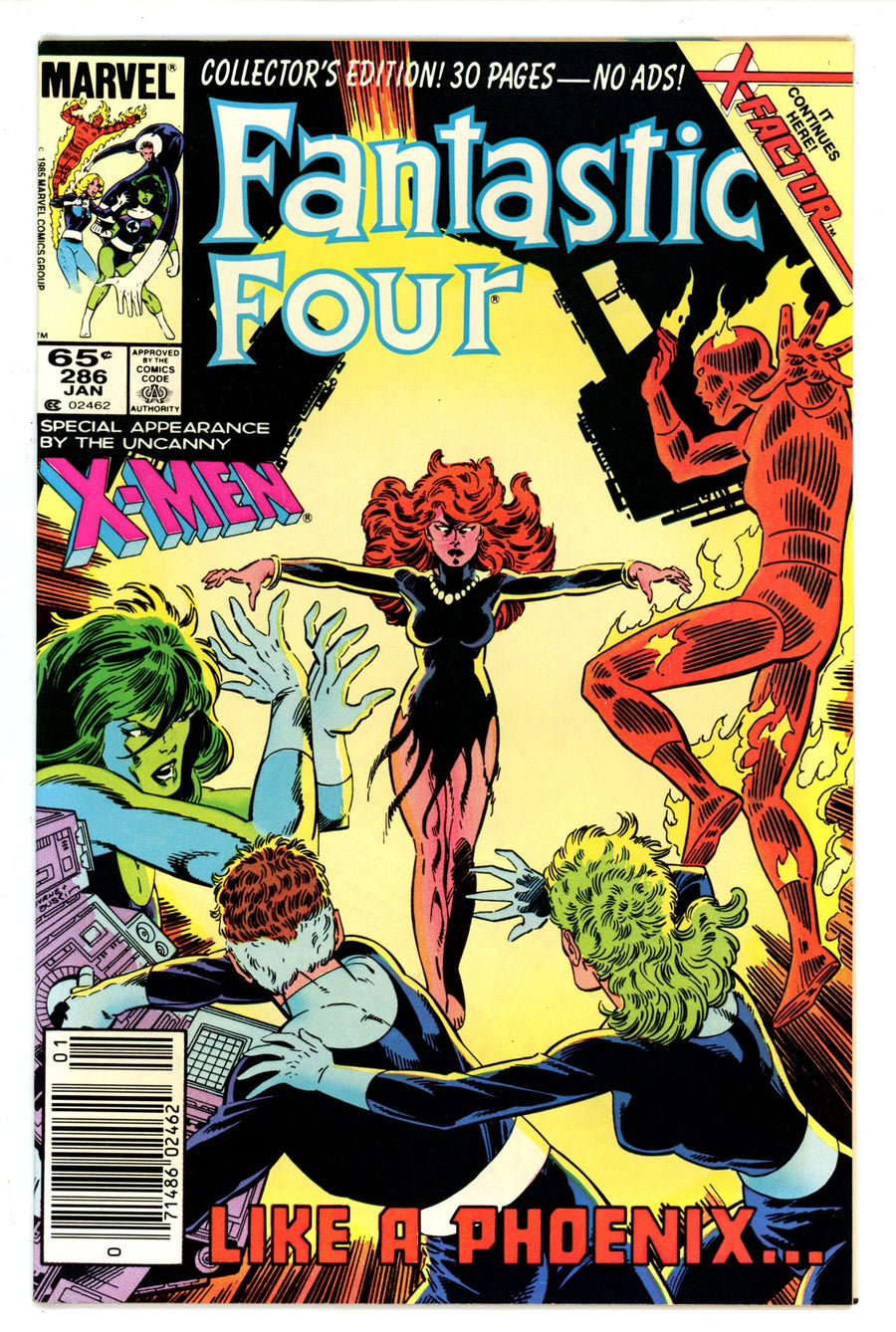 Fantastic Four Vol 1 286 Newsstand VF/NM