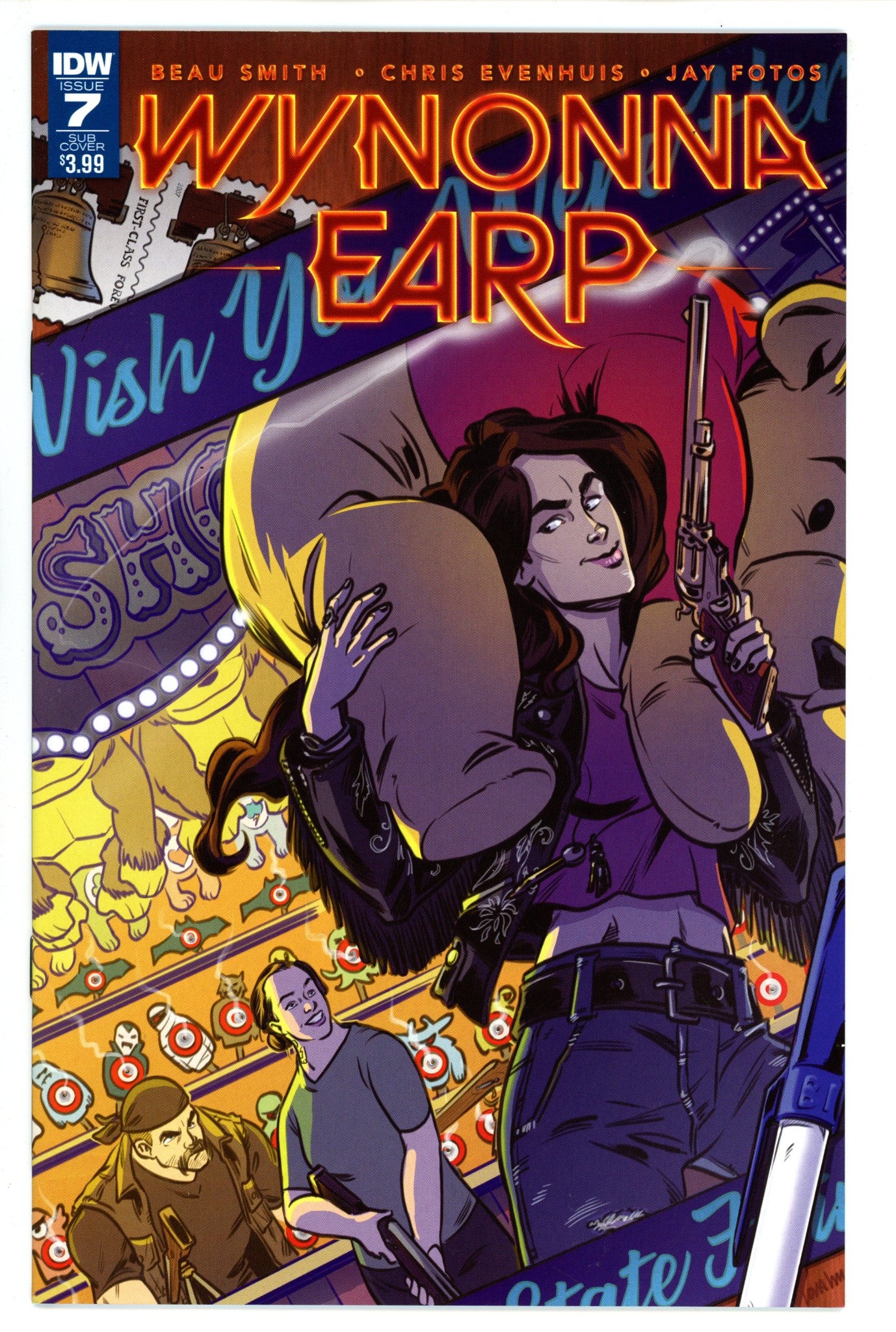 Wynonna Earp Vol 3 7 Innes Variant VF/NM (2016)